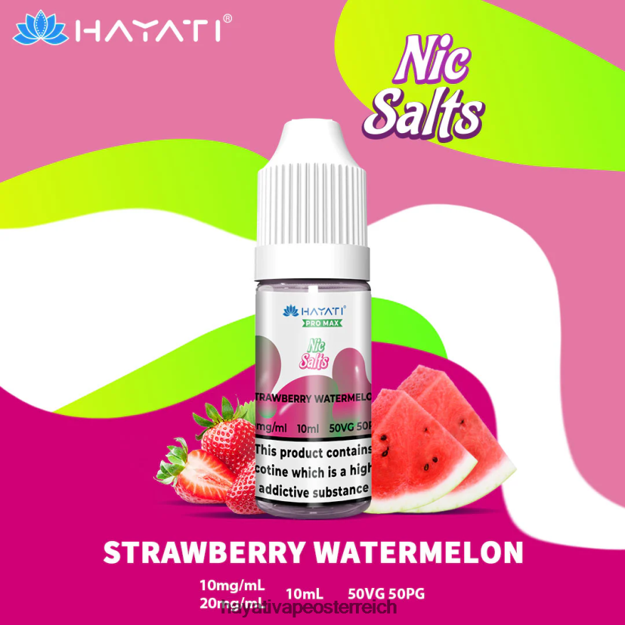 Hayati Flavours - Hayati Pro Max Schöne Salze Erdbeerwassermelone PZRL6R254