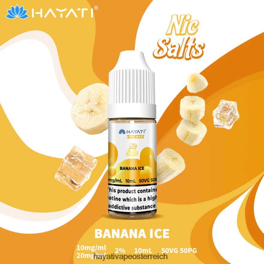 Hayati Vape Flavours - Hayati Pro Max Schöne Salze Bananeneis PZRL6R230
