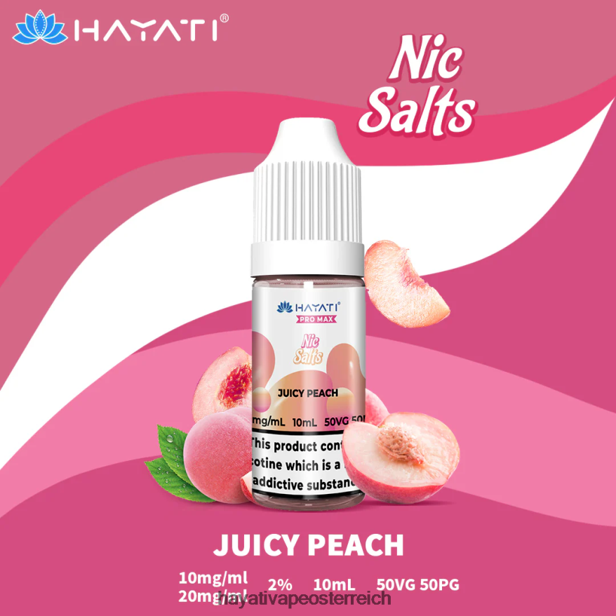 Hayati Vape Flavours - Hayati Pro Max Schöne Salze saftiger Pfirsich PZRL6R240