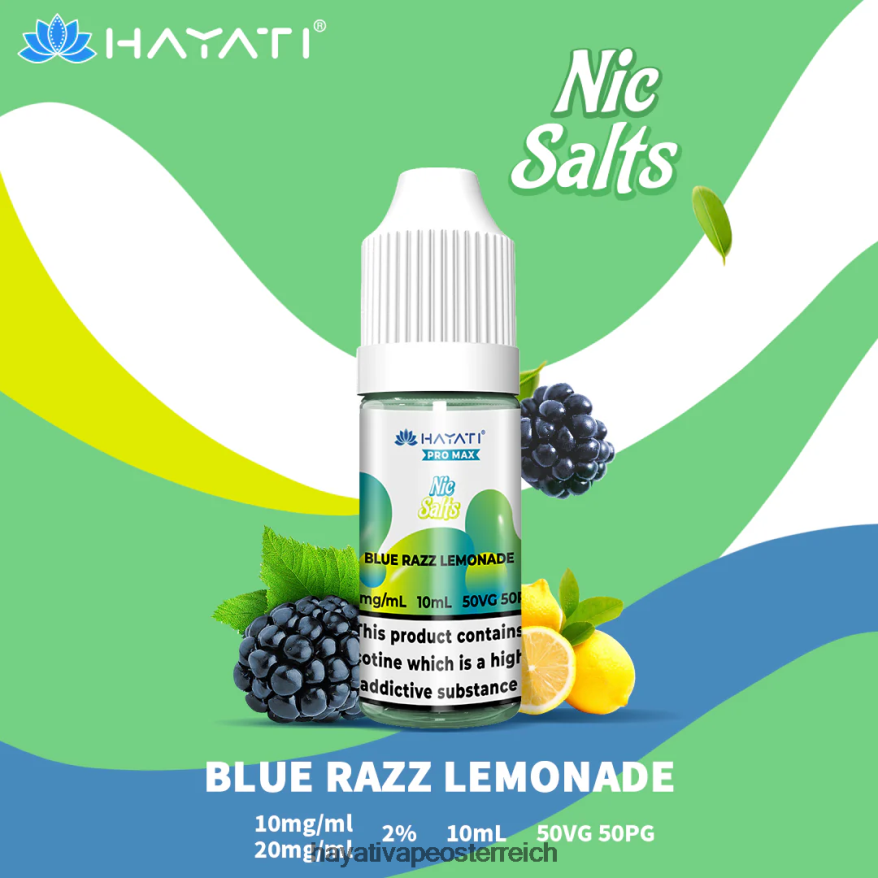 Hayati Wien - Hayati Pro Max Schöne Salze Blue Razz Limonade PZRL6R232