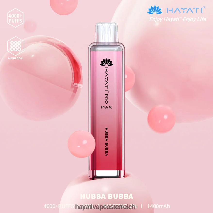 Hayati Store Österreich - Hayati Pro Max Einweg Hubba Bubba PZRL6R106