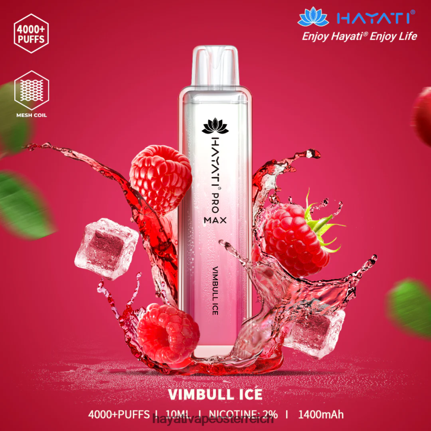 Hayati Store Österreich - Hayati Pro Max Einweg Vimbull-Eis PZRL6R126