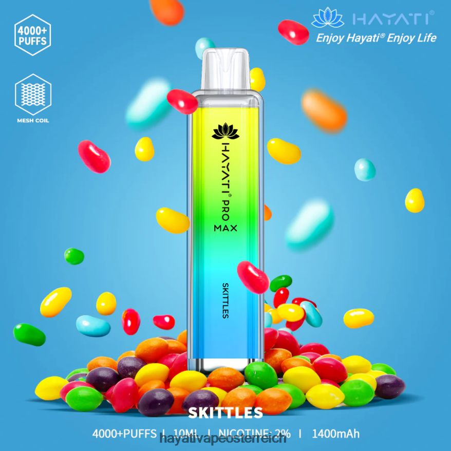 Hayati Vape Flavours - Hayati Pro Max Einweg Kegeln PZRL6R120