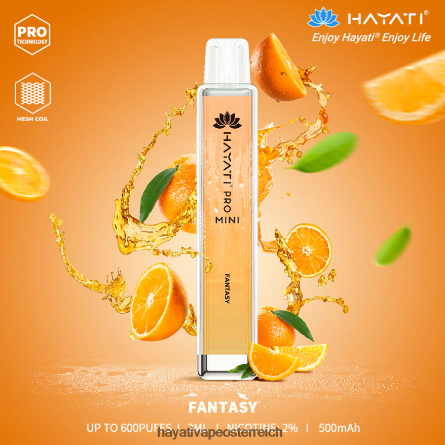 Hayati Vape Shop - Hayati Pro Mini Einweg Fantasie PZRL6R27