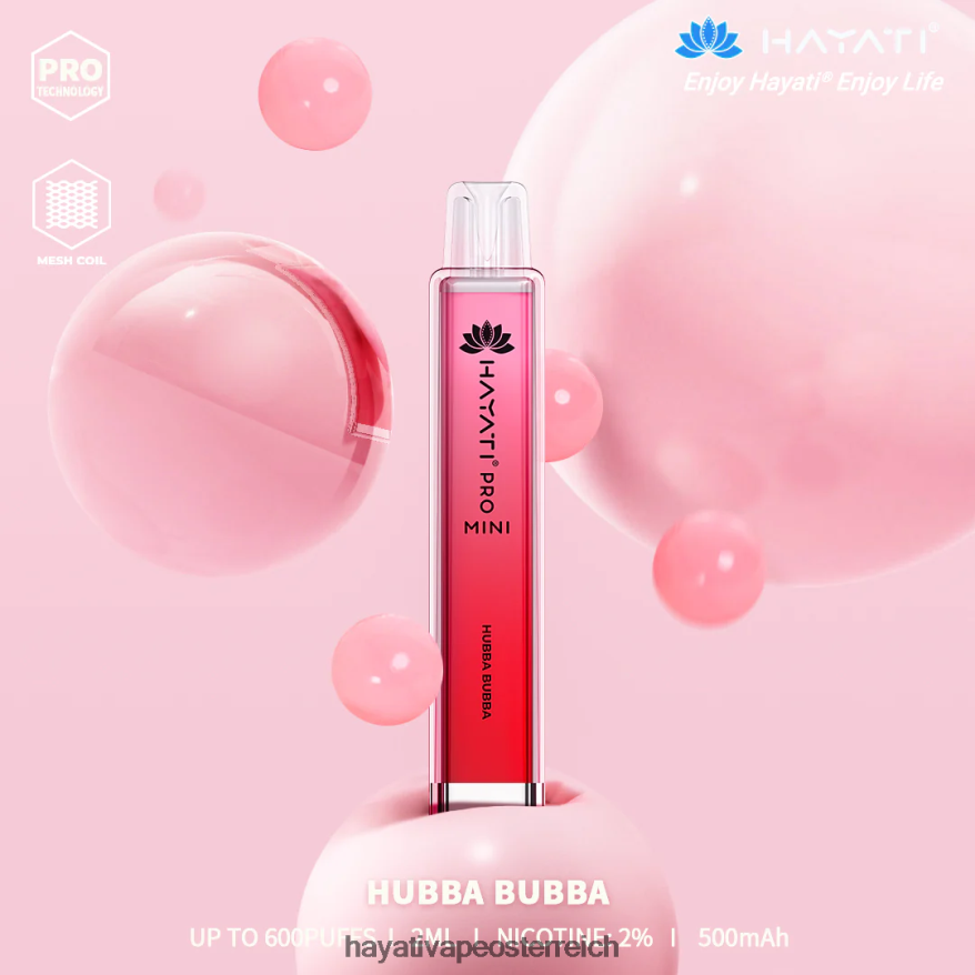 Hayati Österreich - Hayati Pro Mini Einweg Hubba Bubba PZRL6R11