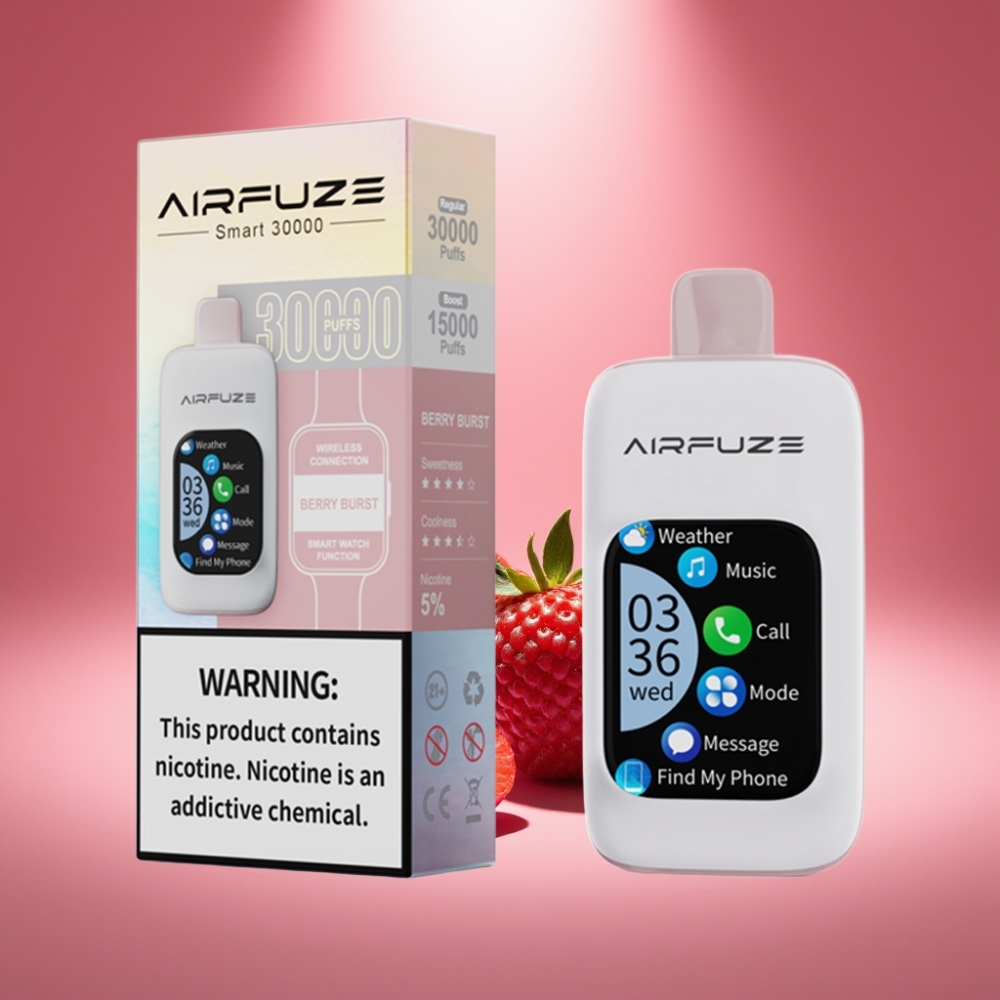 AirFuze Smart 30000 Puffs Disposable Pod Berry Burst 5% 900mAh