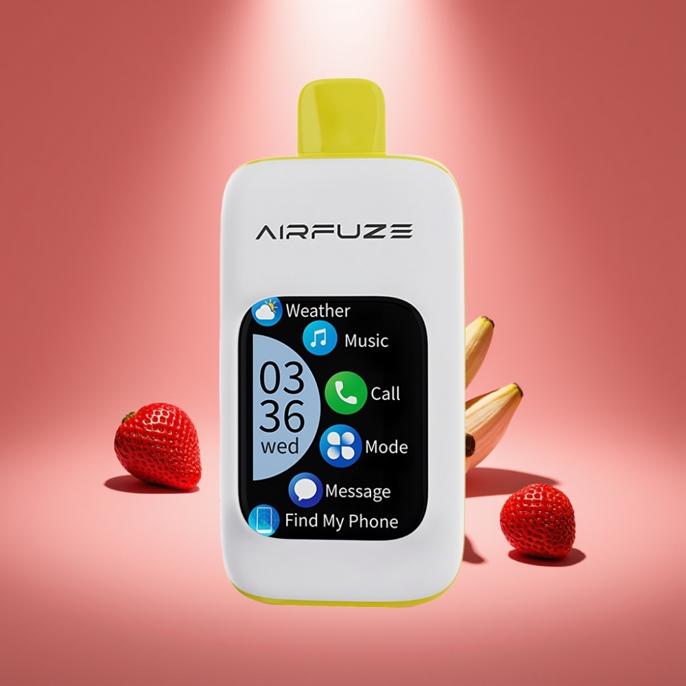 AirFuze Smart 30000 Puffs Disposable Pod Erdbeer Banane 5% 900mAh