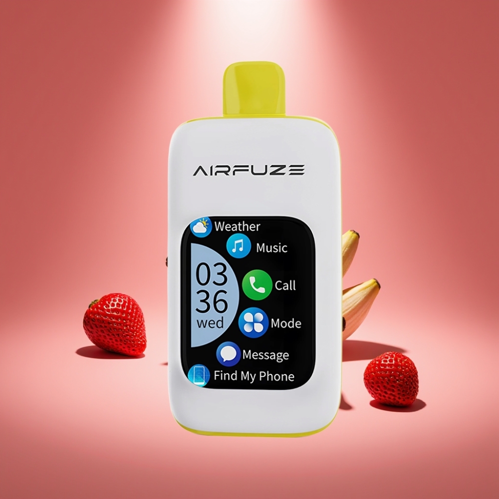AirFuze Smart Pro 40000 Puffs Erdbeer-Banane mit 900mAh Akku