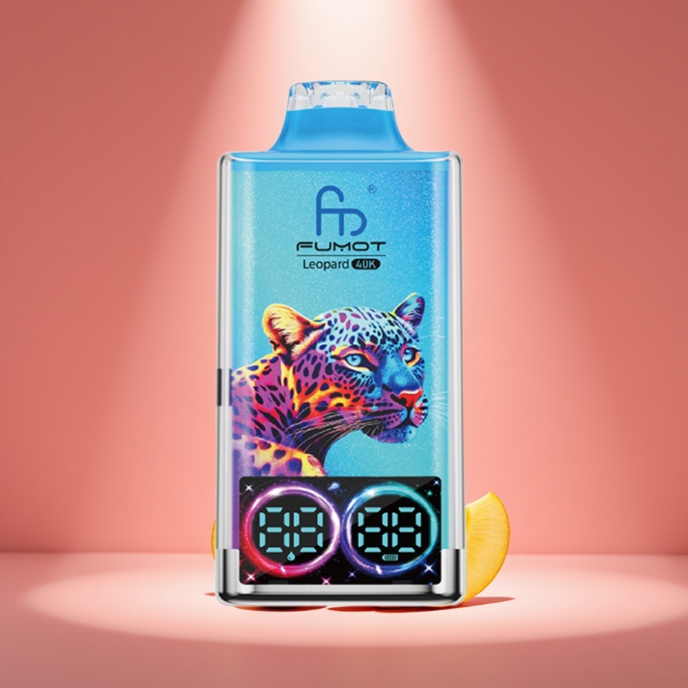 Fumot Leopard 40K Puffs Peachy Mango Pineapple Dual Mesh 700mAh