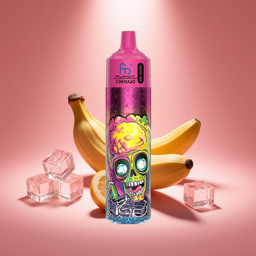 Fumot RandM Tornado 30000 Bananeneis 30mL 5%
