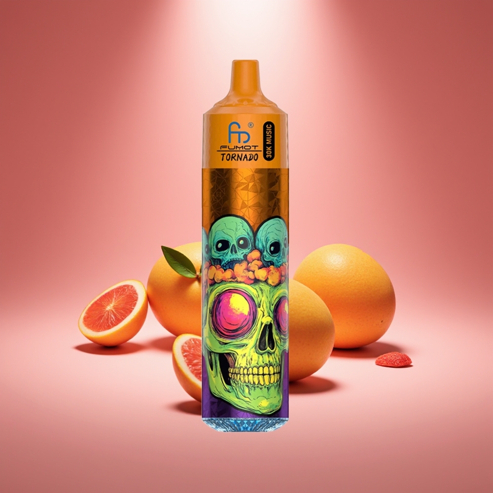 Fumot RandM Tornado 30000 Dreifach Mango 30mL 5%