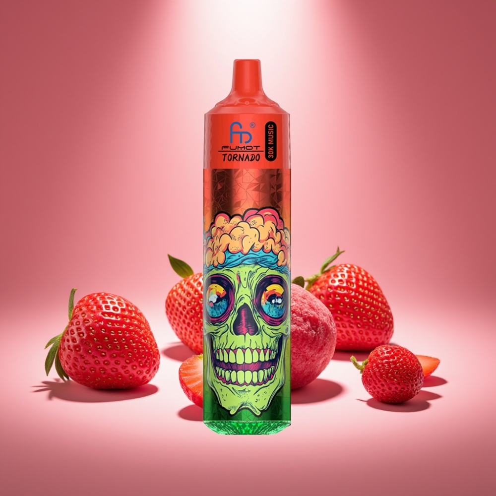 Fumot RandM Tornado 30000 Erdbeere Beereneis 30mL 5%