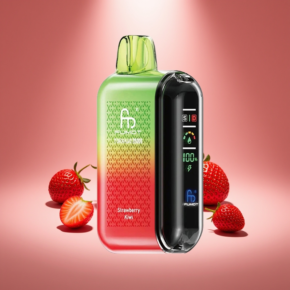 Fumot Tornado 20000 Puffs Erdbeer-Kiwi 20ml 850mAh