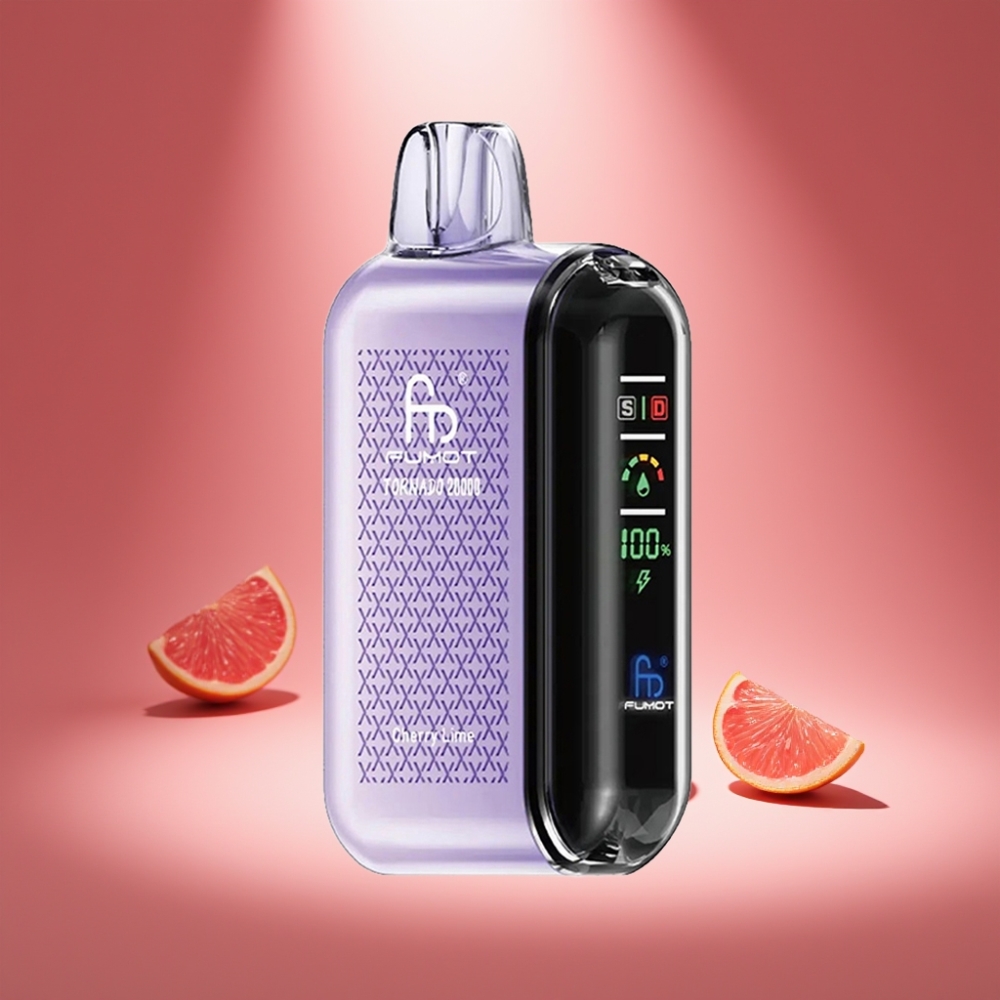 Fumot Tornado 20000 Puffs Kirschlimette 20ml E-Liquid 850mAh