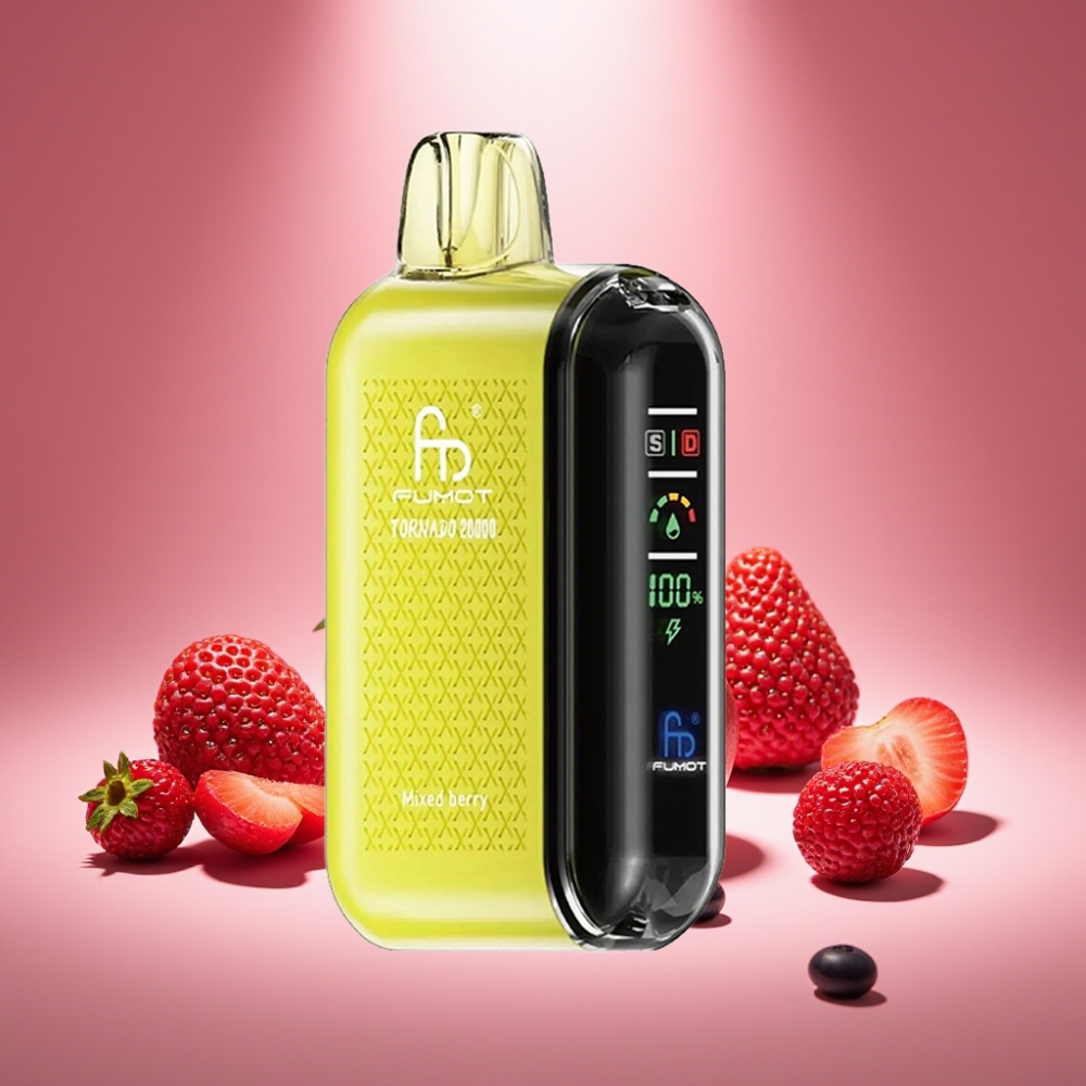 Fumot Tornado 20000 Puffs Mixed Beerenduft 20ml E-Liquid 850mAh