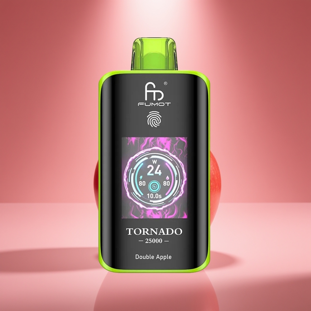Fumot Tornado Doppelapfel 25000 Puffs 20ml