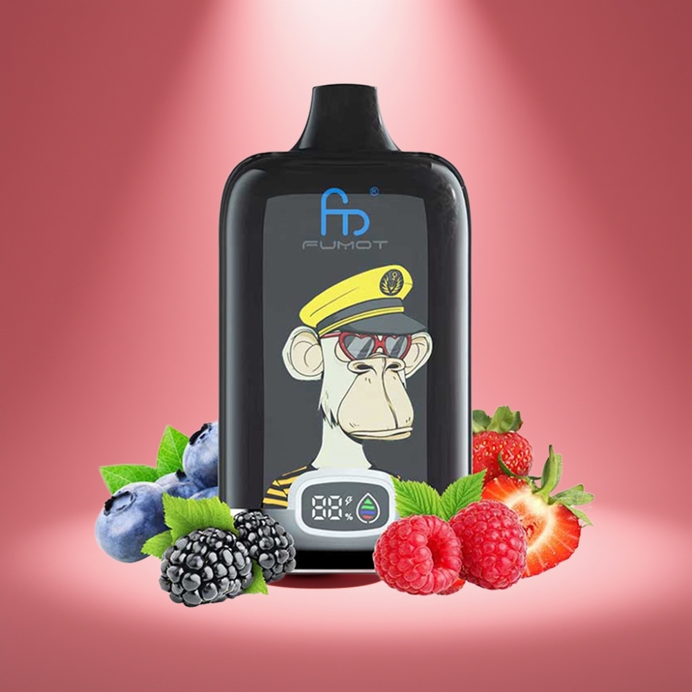 Fumot Tornado Digital Box 12000 Puffs 20ml Kirschgeschmack