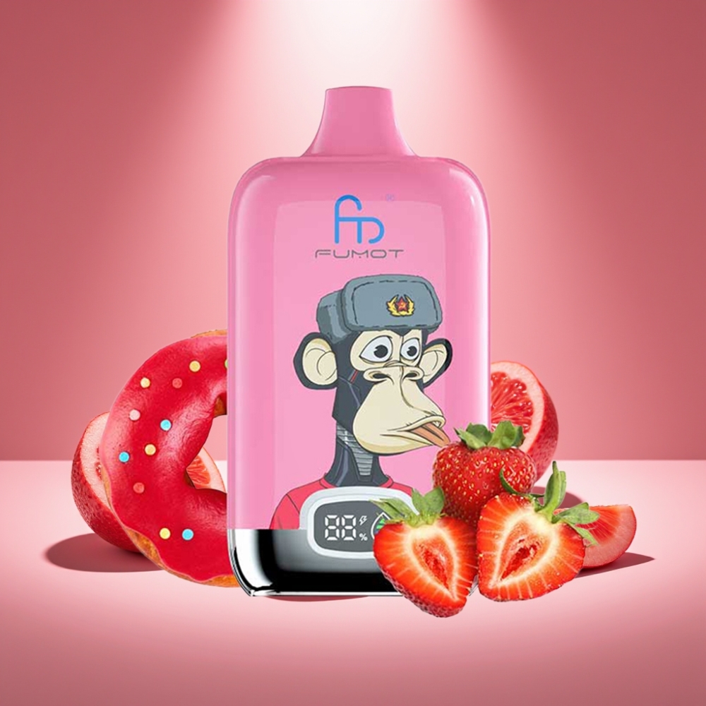 Fumot Tornado Digital Box 12000 Puffs Lush Ice Minze 20ml Mesh Coil