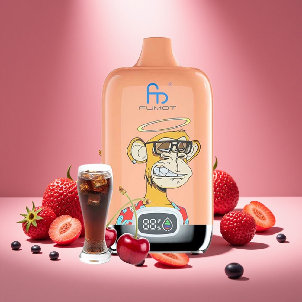 Fumot Tornado Digital Box 12000 Puffs Mixed Beeren 67g 20ml