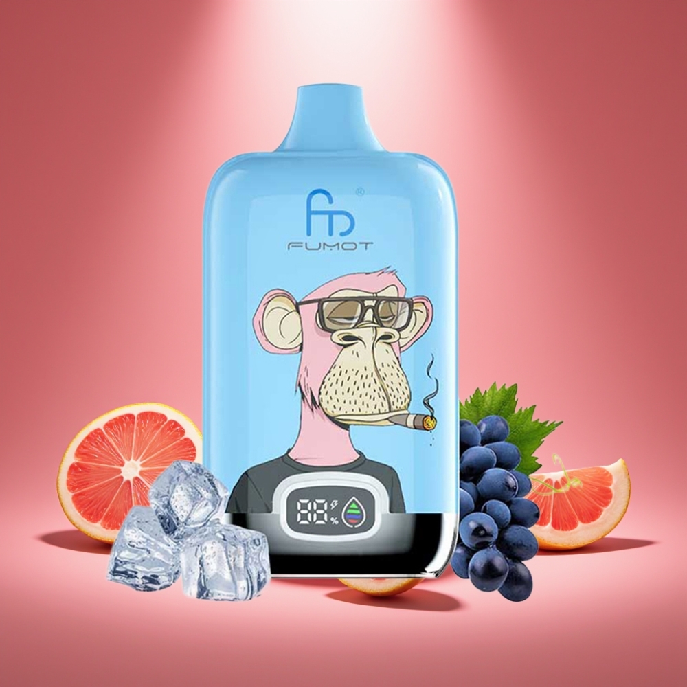 Fumot Tornado Digital Box Pink Lemonade 12000 Puffs 20ml