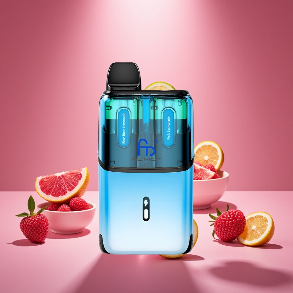 Fumot Ultra T32000 Blaue Himbeerlimonade - Pinke Limonade 24ml 800mAh