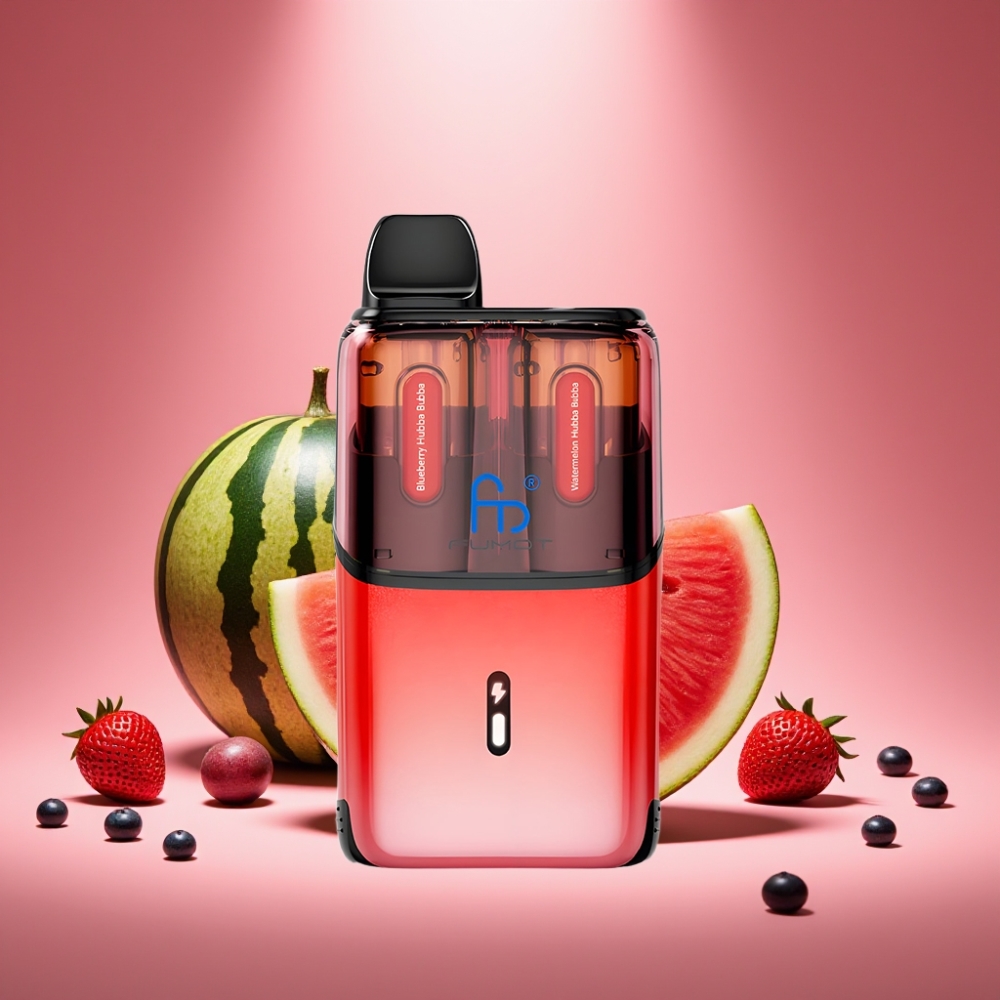 Fumot Ultra T32000 Disposable Vape Blaubeere Hubba Bubba - Wassermelone Hubba Bubba 24ml 800mAh