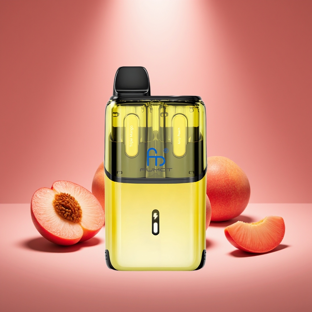 Fumot Ultra T32000 Dreifach Mango - Saftiger Pfirsich mit 32000 Zügen und 800mAh