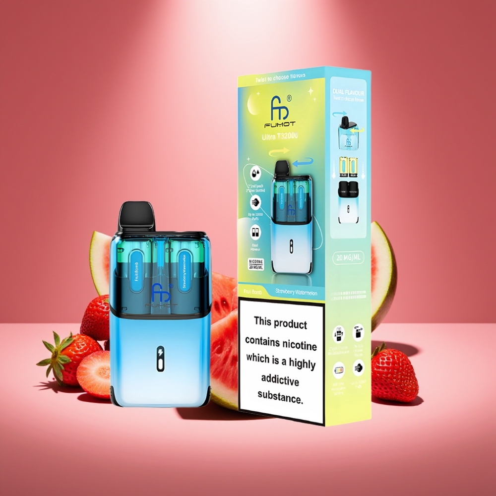 Fumot Ultra T32000 Frucht Bomb-Erdbeer Wassermelone 24ml 800mAh