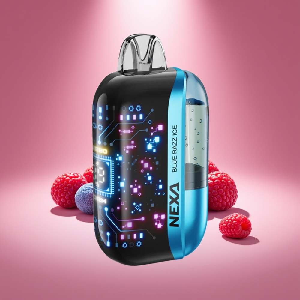 NEXA Ultra 50K Disposable Vape Blaue Himbeere Eis mit 50000 Puffs und 20ml