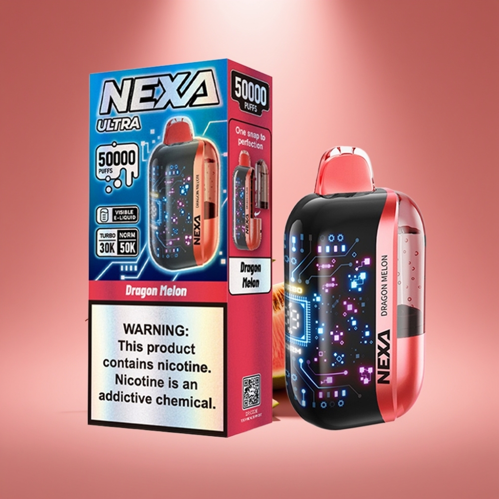 NEXA Ultra 50K Disposable Vape Drachenmelone 20ml 50000 Puffs