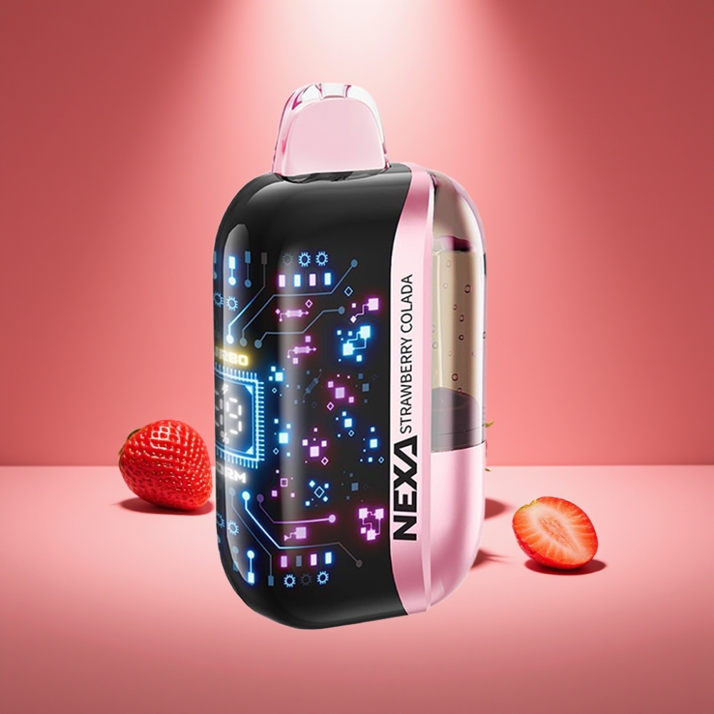 NEXA Ultra 50K Disposable Vape Erdbeer Colada 20ml 50000 Puffs