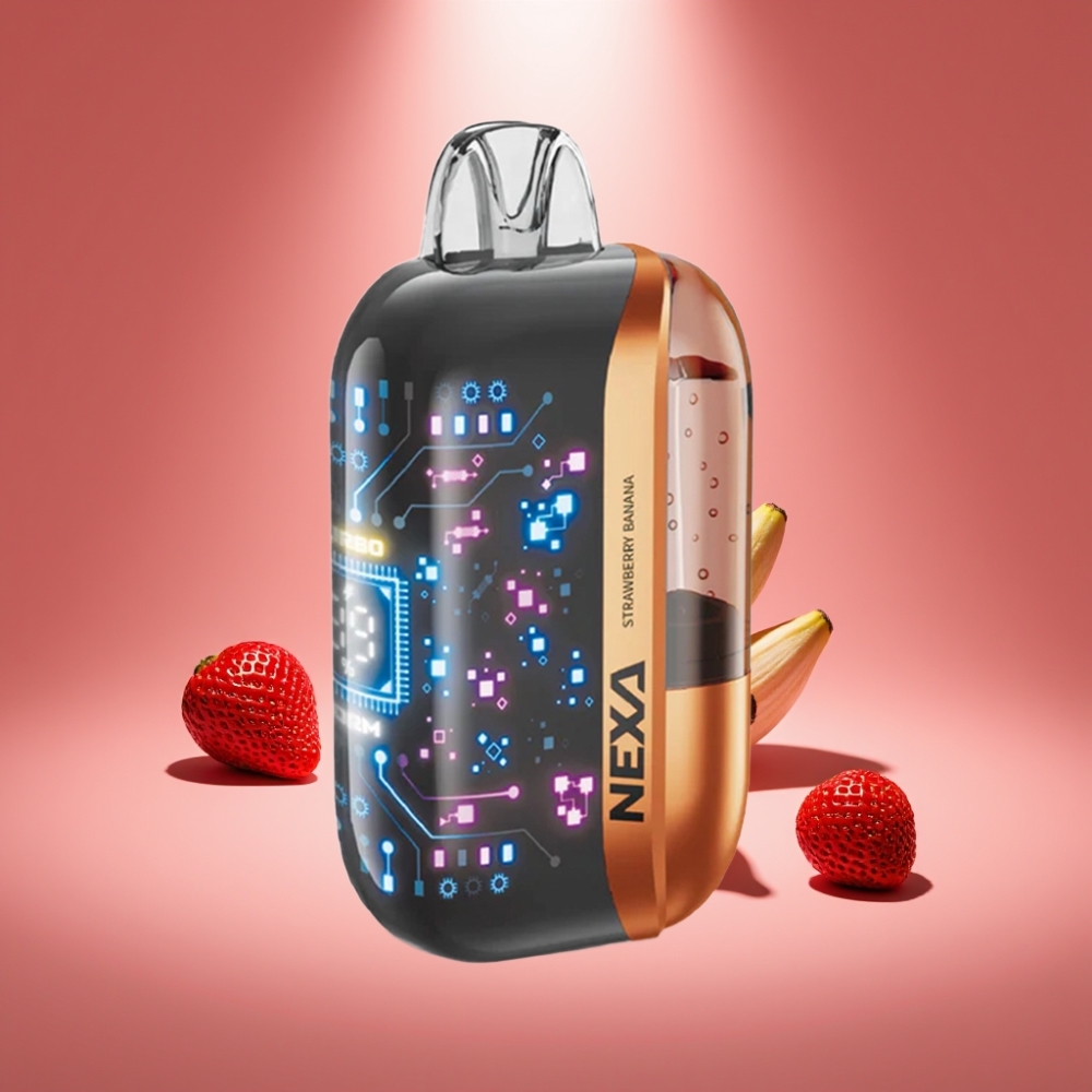 NEXA Ultra 50K Disposable Vape Erdbeere Banane 20ml 50000 Puffs