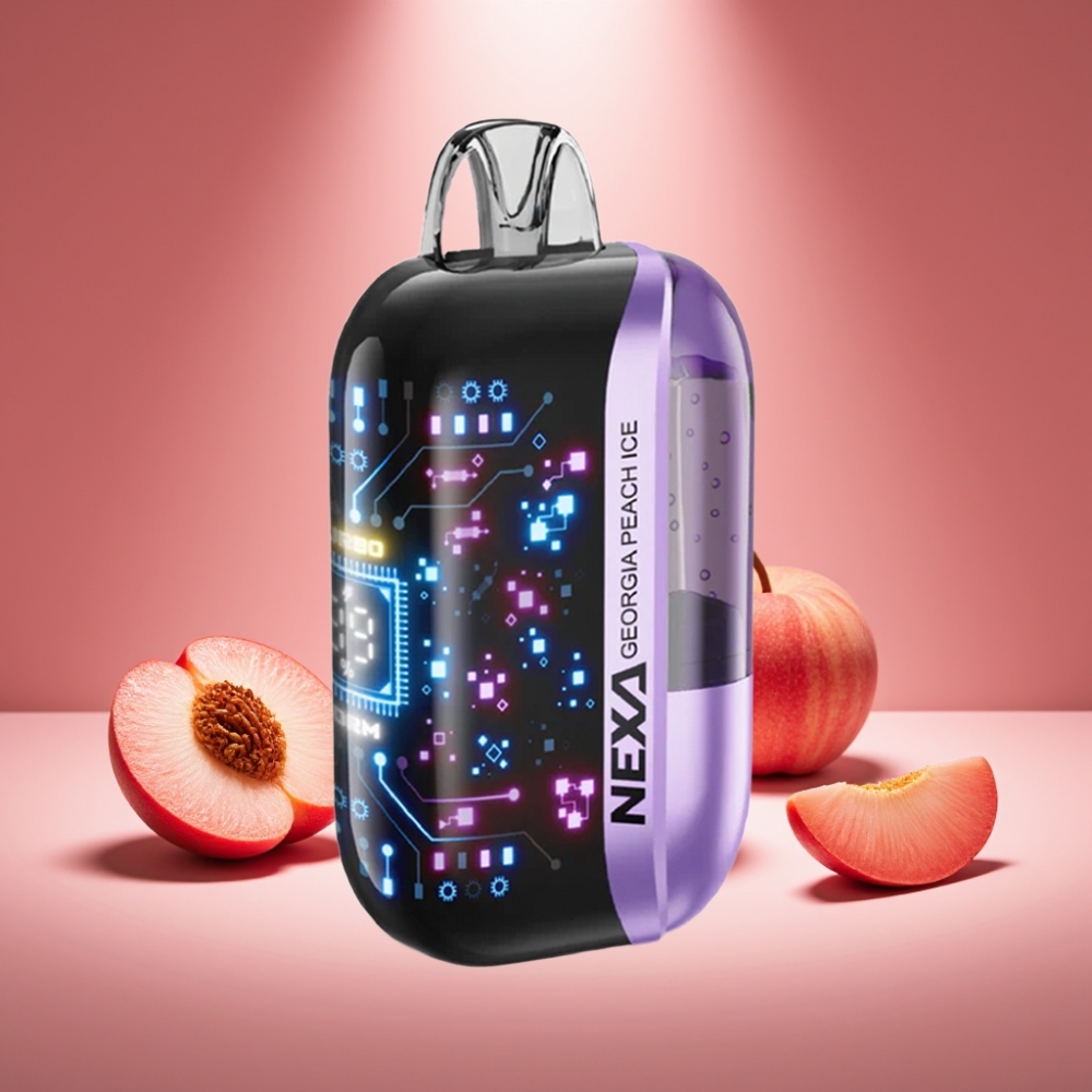 NEXA Ultra 50K Disposable Vape Georgia Pfirsich Eis 20ml 50000 Puffs