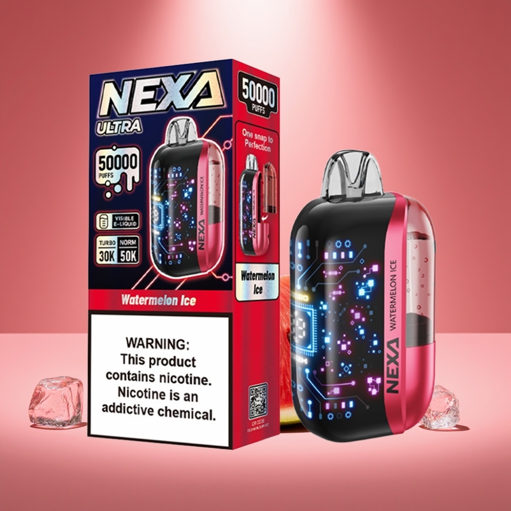 NEXA Ultra 50K Disposable Vape Wassermelone-Eis 20ml 5% Nikotin