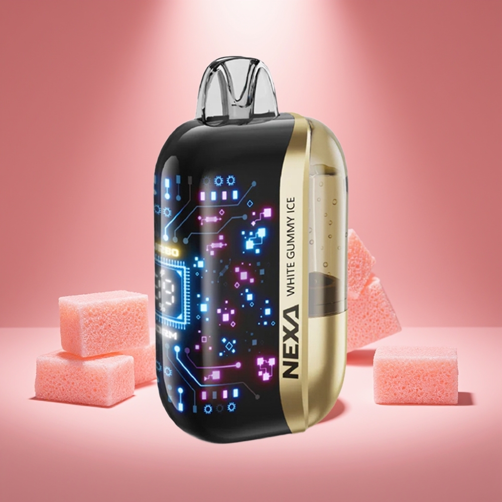 NEXA Ultra 50K Disposable Vape Weiße Gummibärchen Eis 20ml 50000 Puffs