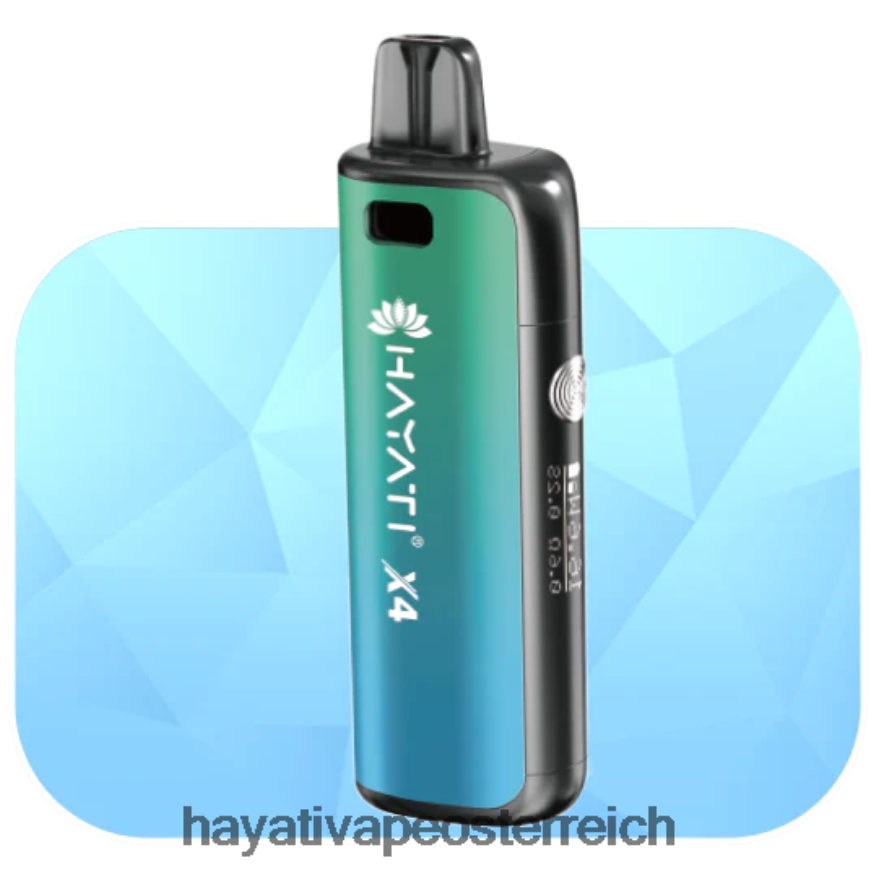 Hayati Price Österreich - Hayati X4 nachfüllbares Pod-System Auroragrün PZRL6R59