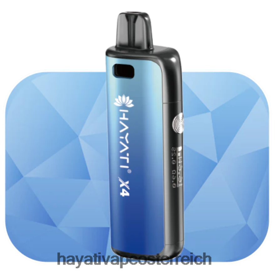 Hayati Vape Österreich - Hayati X4 nachfüllbares Pod-System sintflutartiges Blau PZRL6R63