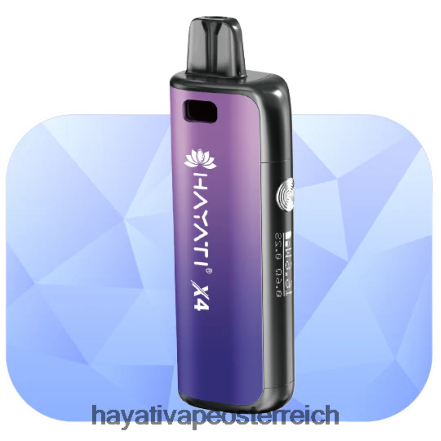 Hayati Österreich - Hayati X4 nachfüllbares Pod-System nebliges Lila PZRL6R61
